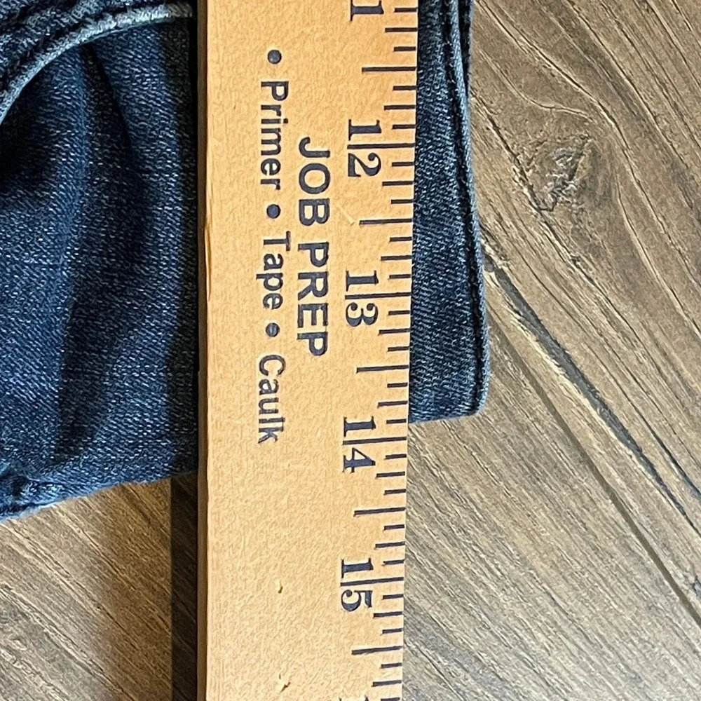 Kut from the Kloth Connie Fab Ab Ankle Skinny Jeans Dark Wash Distressed Size 4
